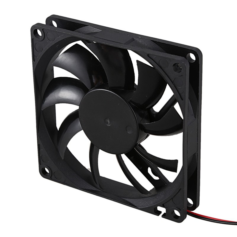 Quạt Tản Nhiệt Dc 12v 0.18a 2 Pin 80x80mm Cho Pc