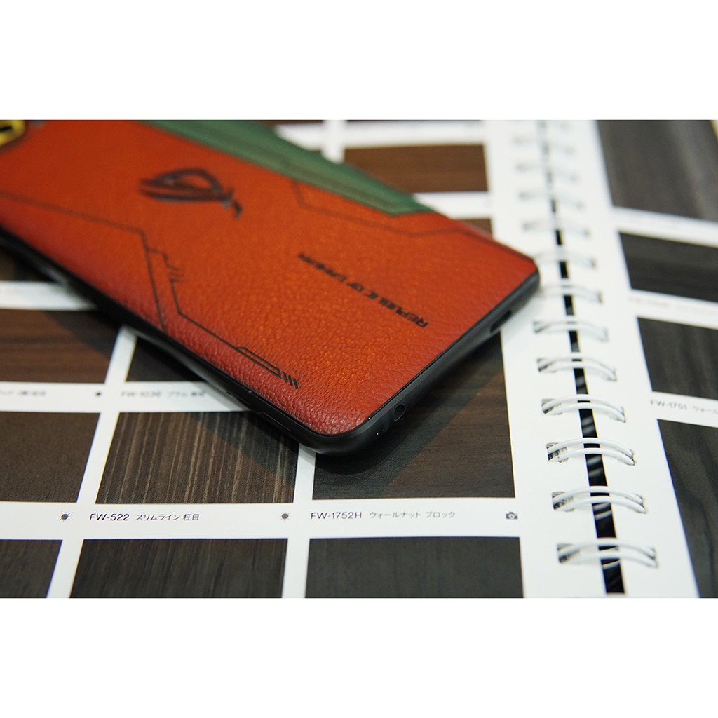 Ốp dán da điện thoai  Rog phone 2 – Da bò thật 100% - chính hãng Nét Đẹp Tinh Tế