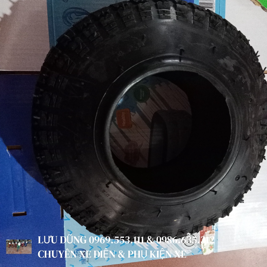 Lốp 4.00-6 dùng để thay thế cho lốp xe điện trẻ em S2588, S9088, xe rùa che chở hàng  loại nhỡ