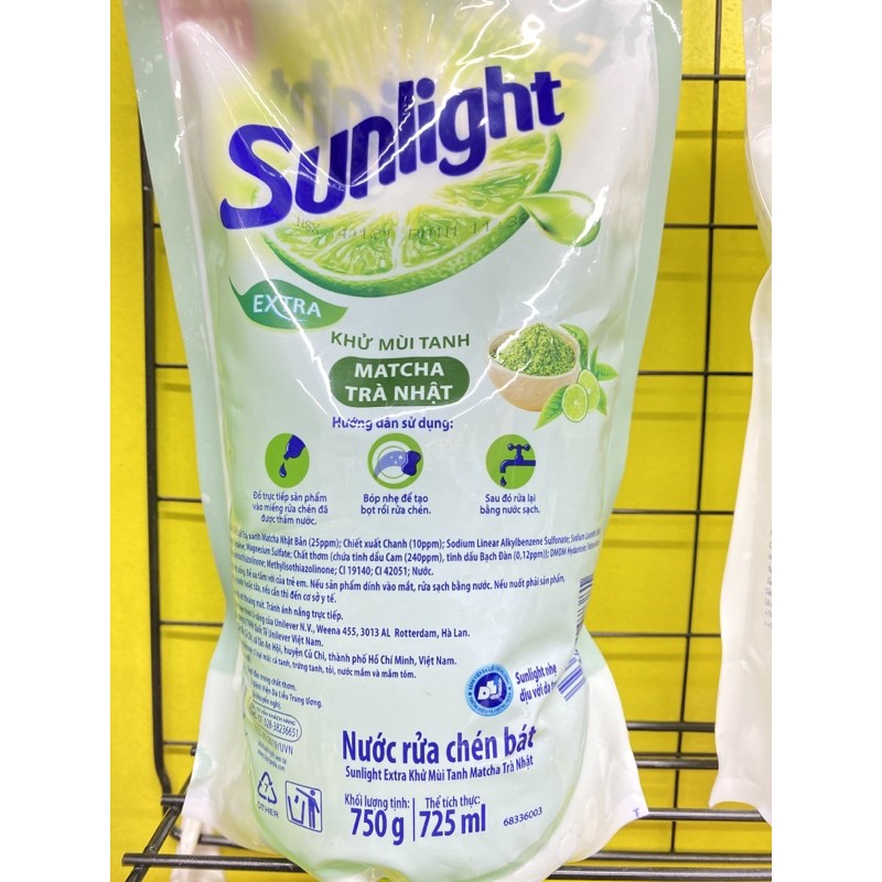 Nước rửa chén Sunlight túi 750ml