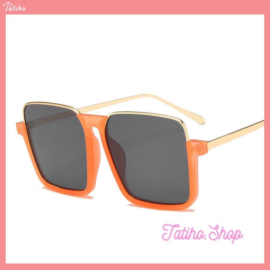 [HÀNG XỊN, GIÁ TỐT] Kính Râm (Kính Mát) Cao Cấp Lớn Retro Gọng Kim Loại Phong Cách Hot Trend - Carl Fitow - Mã MK018