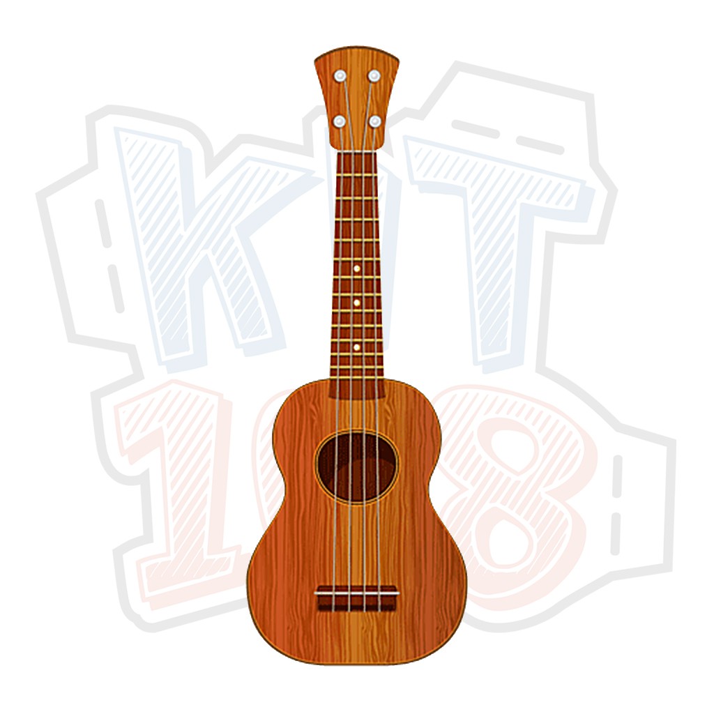 Mô hình giấy Nhạc cụ Ukulele Tiny