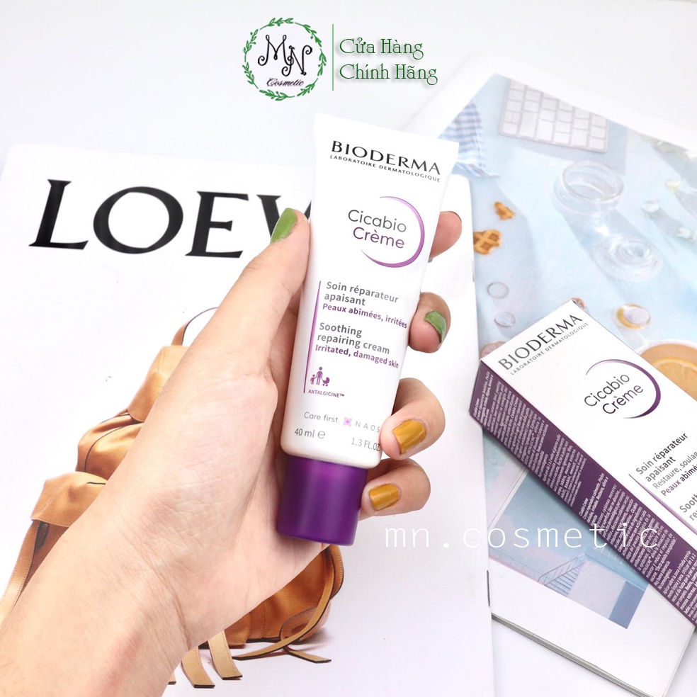 Kem dưỡng phục hồi da bị kích ứng Bioderma Cicabio Creme 40ml