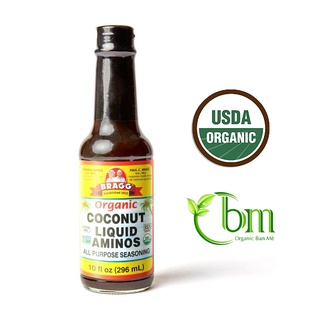 Nước tương hoa mật dừa hữu cơ 296ml - Bragg (Organic Coconut Liquid Aminos)