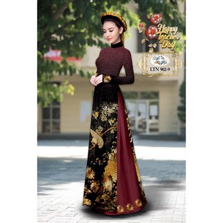 VẢI ÁO DÀI IN 3D