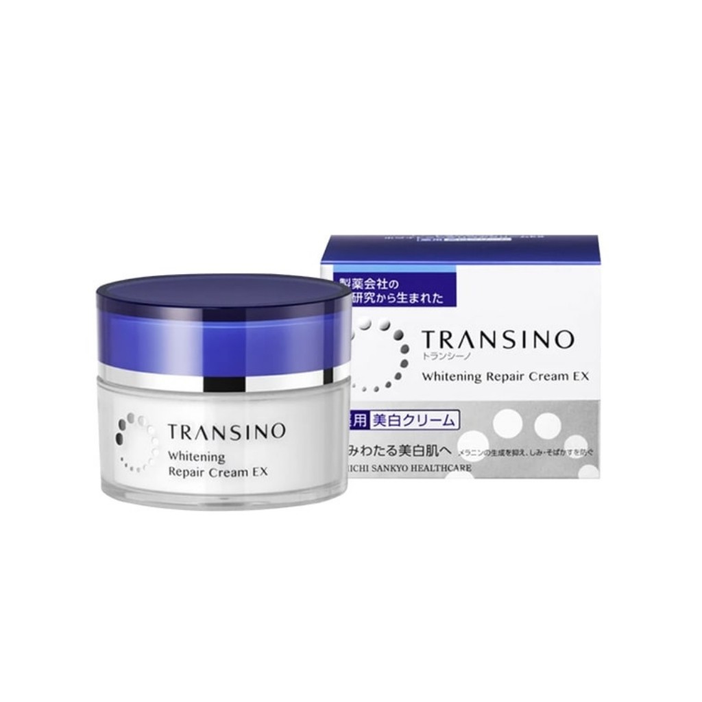 Kem Dưỡng Trắng Da và Tái Tạo Da làm Mờ Thâm Nám Transino Whitening Repair Cream EX 35g - HÀNG NỘI ĐỊA NHẬT