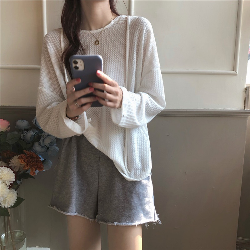 Áo Hoodies Tay Dài Phong Cách Hong Kong Thời Trang Mùa Thu Mới