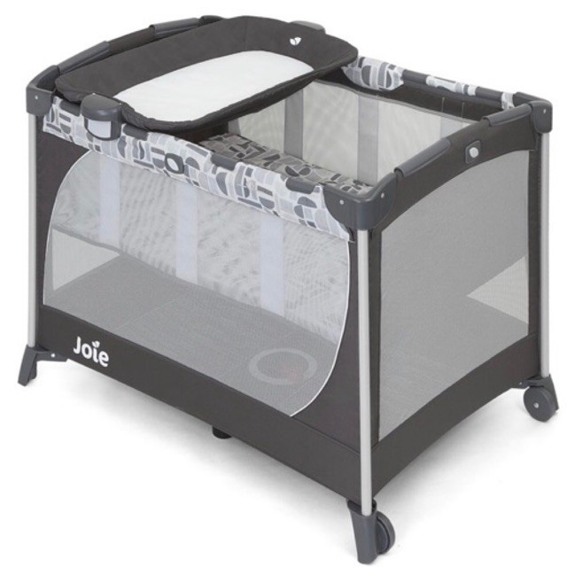 Giường cũi cho bé Joie Commuter Change Logan