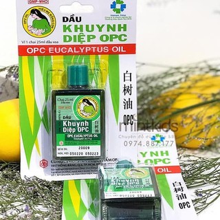 Dầu Khuynh Diệp OPC Việt Nam 25ml  An Toàn Cho Mẹ Và Bé.