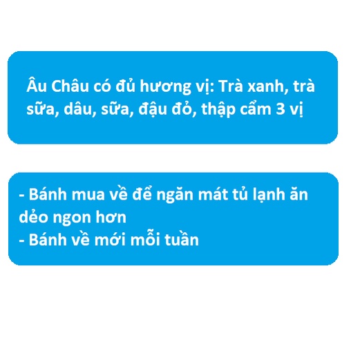 Bánh mochi Đài Loan kem lạnh Royal Family sweet dẻo ngon đủ 7 vị ít calo 120g 9 bánh - ÂU CHÂU SHOP