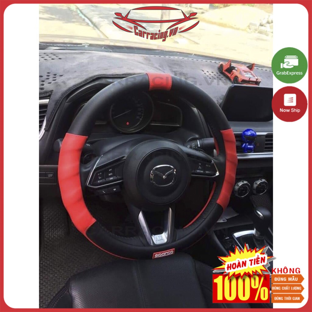 Bọc Da Vô Lăng - Bọc vô lăng Ốp SPARCO F1 đường kính 38cm phù hợp xe 4,5,7 chỗ , bán tải tại Việt Nam CARRACING | BigBuy360 - bigbuy360.vn