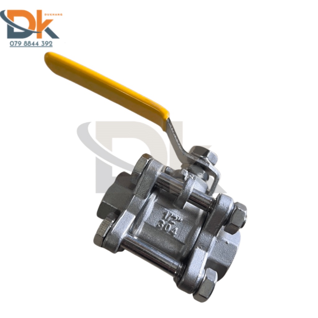 Van bi inox 3 thân gạt tay