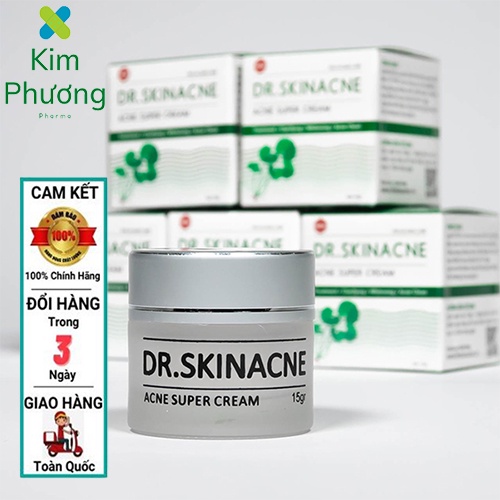 DR.SKINACNE cao cấp dưỡng trắng da, giảm mụn, xóa thâm cho mọi loại da