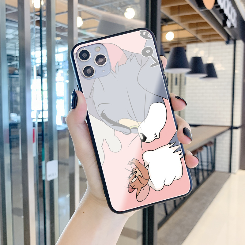 Ốp Lưng Hoạt Hình Tom And Jerry Cho Điện Thoại Realme 6 Pro C15 C12 5i 6i C3 7i C11 C17 7pro 5 5s 5pro