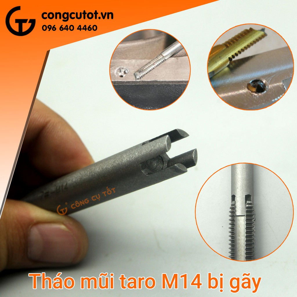 Tháo mũi taro gãy