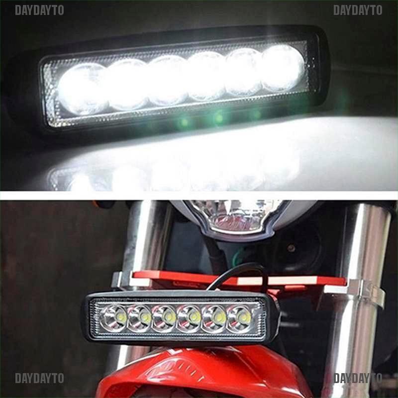 Đèn Led 6 Bóng 18W Dùng Cho Xe Hơi / Xe Tải