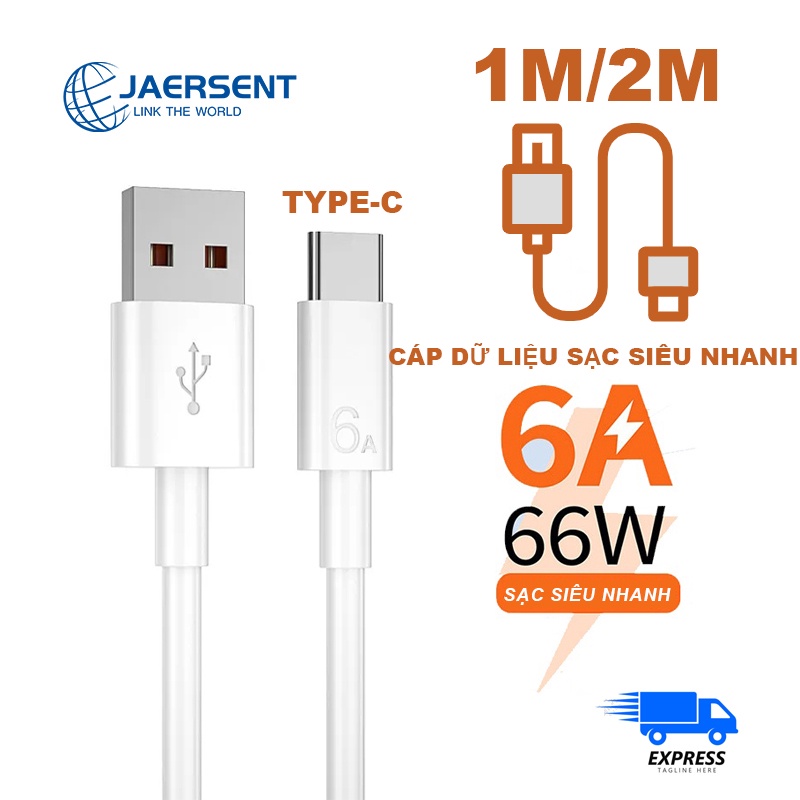JAERSENT sạc nhanh Dây sạc micro usb type-c dài 1m andoird - cho xiaomi、samsung、 huawei、oppo