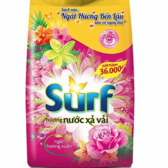 Bột Giặt Surf Ngát Hương Xuân 5.5kg - Hương nước xả vải