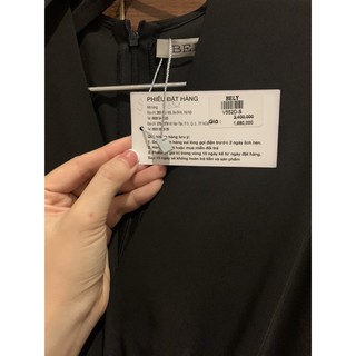 Đầm thiết kế Bely màu đen size S