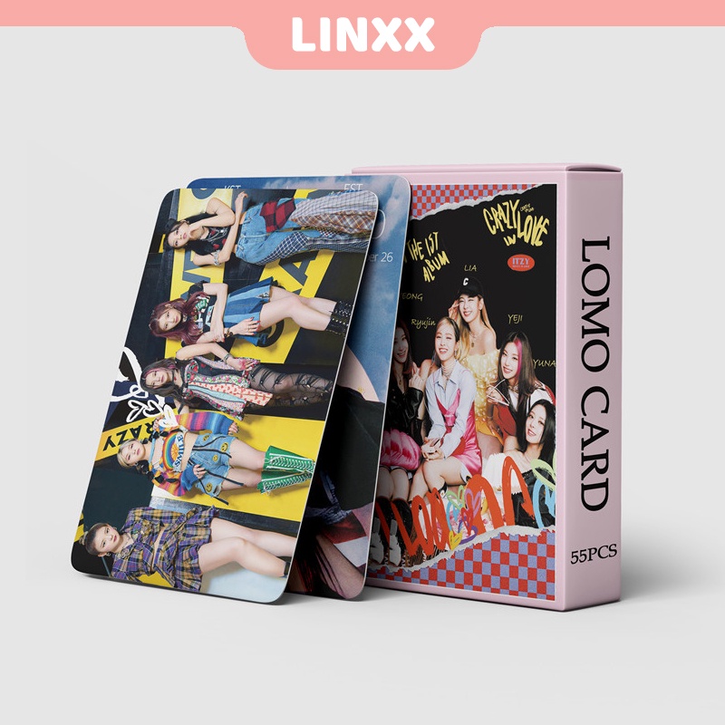 Set 55 Tấm Thẻ Ảnh Lomo Các Thành Viên Nhóm Nhạc Ikon