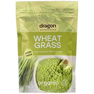 Bột cỏ lúa mì hữu cơ Dragon Superfoods 150g