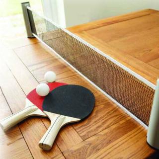 Portable Table Tennis Net Retractable Ping Pong Post Net Rack Adjustable For Any Table Anywhere Indoor And Outdoor Ping Pong Sport