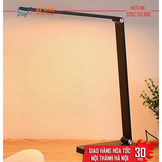 Đèn LED Để Bàn Chống Cận Công Tắc Cảm Ứng 3 Chế Độ Sáng Tích Hợp Sạc Không Dây Cho Điện Thoại 5W MT-856
