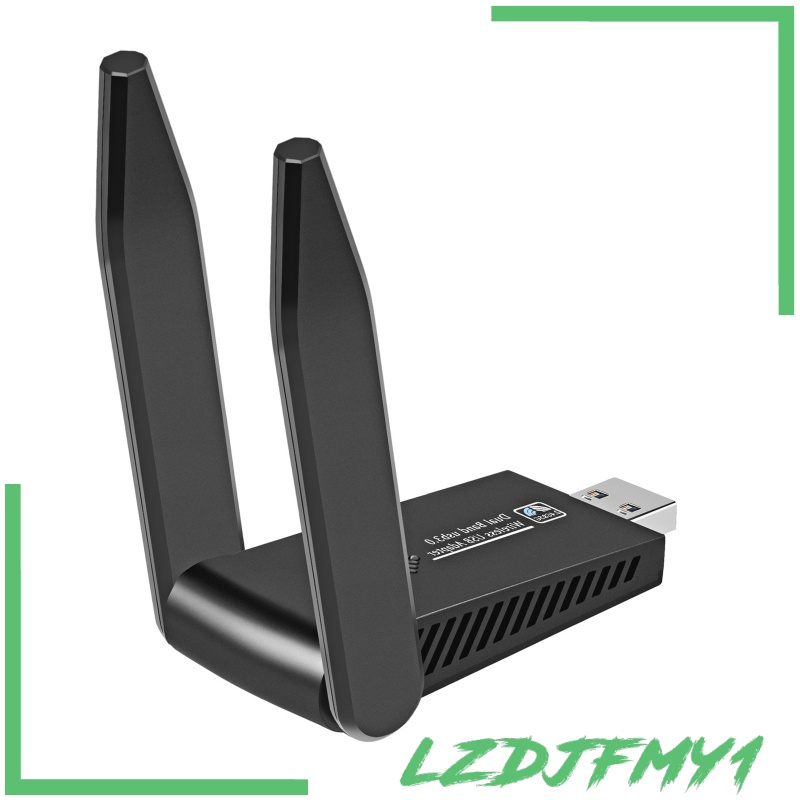 [giá giới hạn] WiFi Adapter USB Wireless Network Card Dual Band 5GHz& For Laptop PC