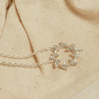 Vòng cổ nguyệt quế BẠC S925 LANN N145