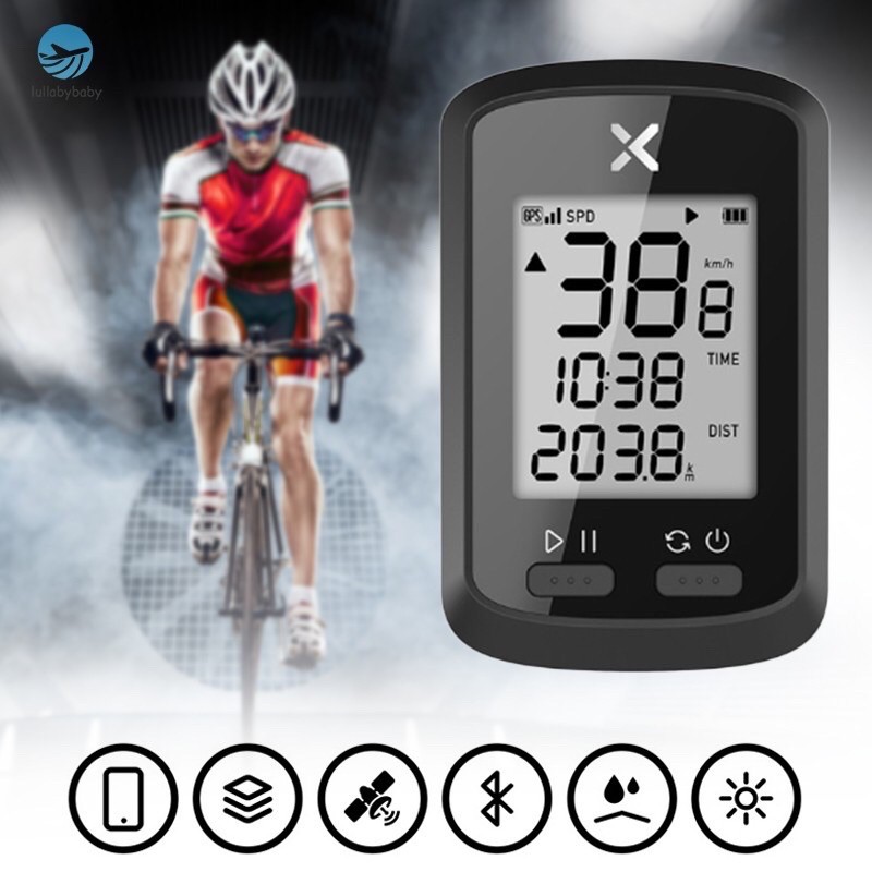Đồng hồ đo tốc độ xe đạp định vị GPS XOSS