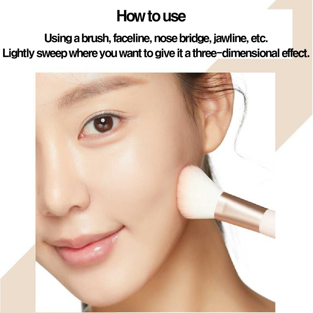 [Peripera]  Ink V Shading & Brush Set [Ink V-shading + Blending Brush + Detail Brush] (Hàng Mới Về) Set 2 Cọ Trang Điểm Chất Lượng Cao | BigBuy360 - bigbuy360.vn