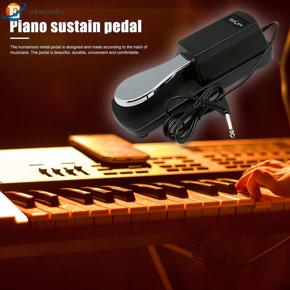 Eternally FZONE Keyboard Sustain Damper Pedal for Yamaha Piano Casio Electronic Organ