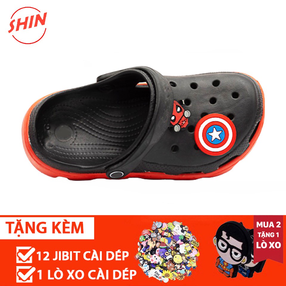 dép cross khủng long DUET ĐEN ĐẾ ĐỎ DÉP CROSSdép cross siêu hottrend YU888