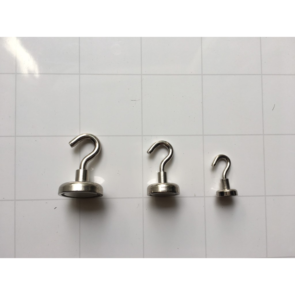 Móc treo đồ nam châm siêu mạnh, móc treo nam châm cực mạnh D16, D25, D32