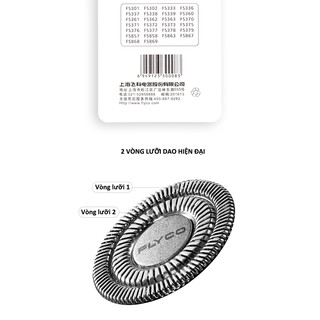 Lưỡi dao cạo râu Flyco FR8