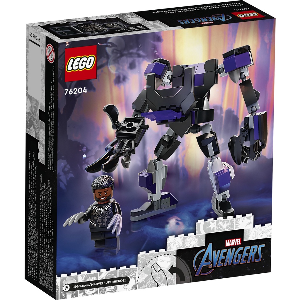 LEGO 76204 Marvel Super Heroes - Chiến giáp Black Panther