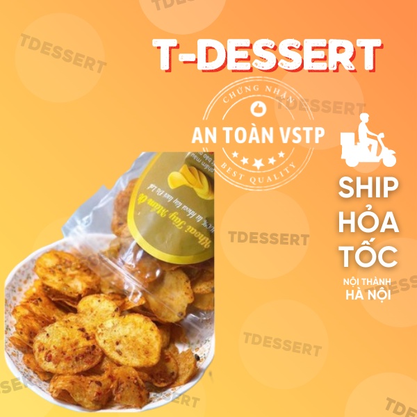 Khoai tây lắc mắm ớt Sài Gòn 250gr  | TDessert15k | Hàng loại 1