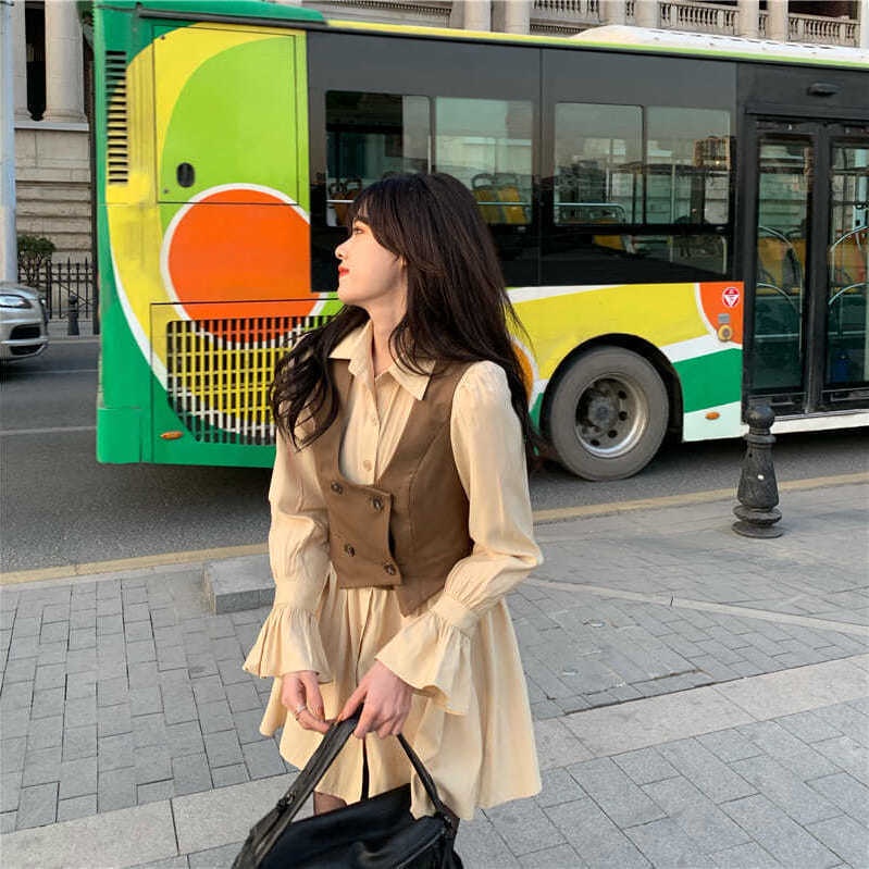 SET ÁO CROPTOP + VÁY BE HOT