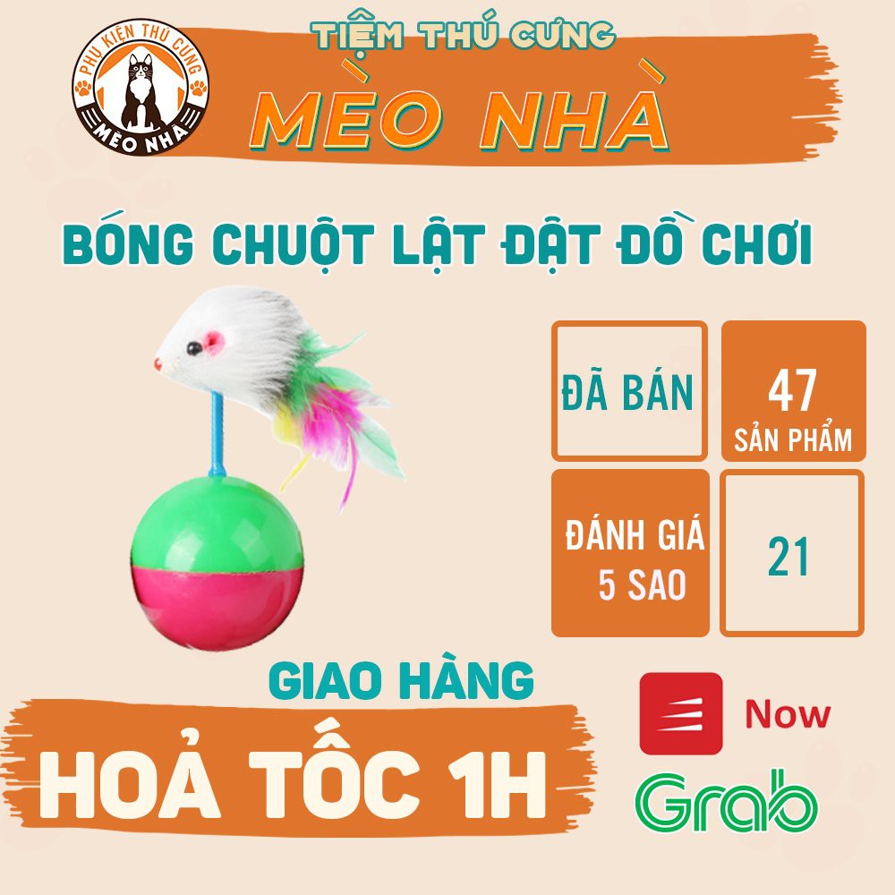 Chuột lật đật cho mèo