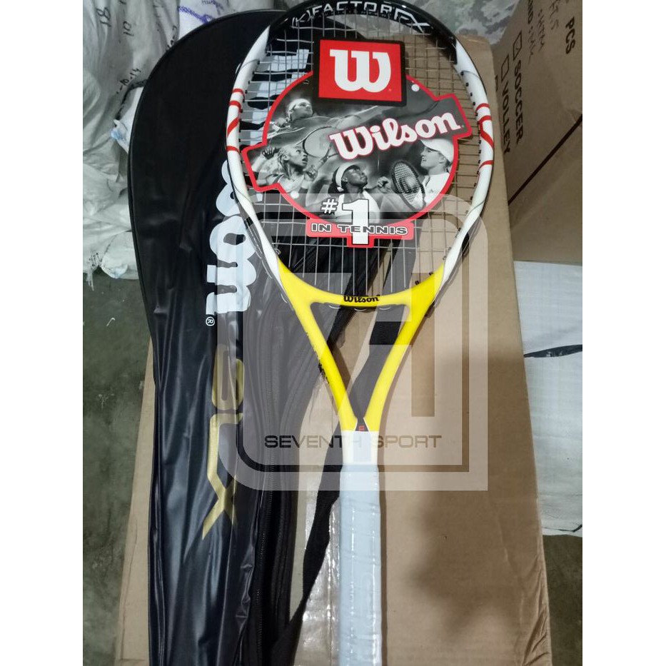 Bộ Vợt Tennis Wilson Blx + Dây + Túi Đựng + Tay Cầm Màu Sắc Ngẫu Nhiên Phiên Bản Giới Hạn