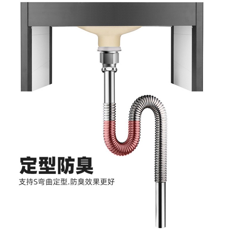 Bộ Ống Thoát Nước Bằng Thép Không Gỉ Sus 304