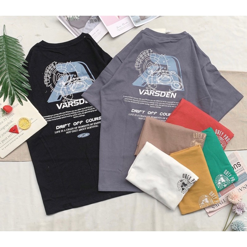 [Mã WASKT304 giảm 15% tối đa 30K đơn 99K] [P0067]💦 Áo thun áo phông unisex OBEY form rộng vải dày (Có sẵn/ảnh thật) | BigBuy360 - bigbuy360.vn