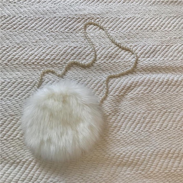 Túi lông dây ngọc trai