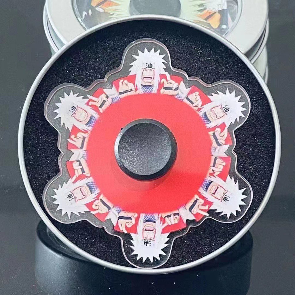 Hoạt Hình Con Quay Đồ Chơi Fidget Spinner Hình Sasuke Em Bé