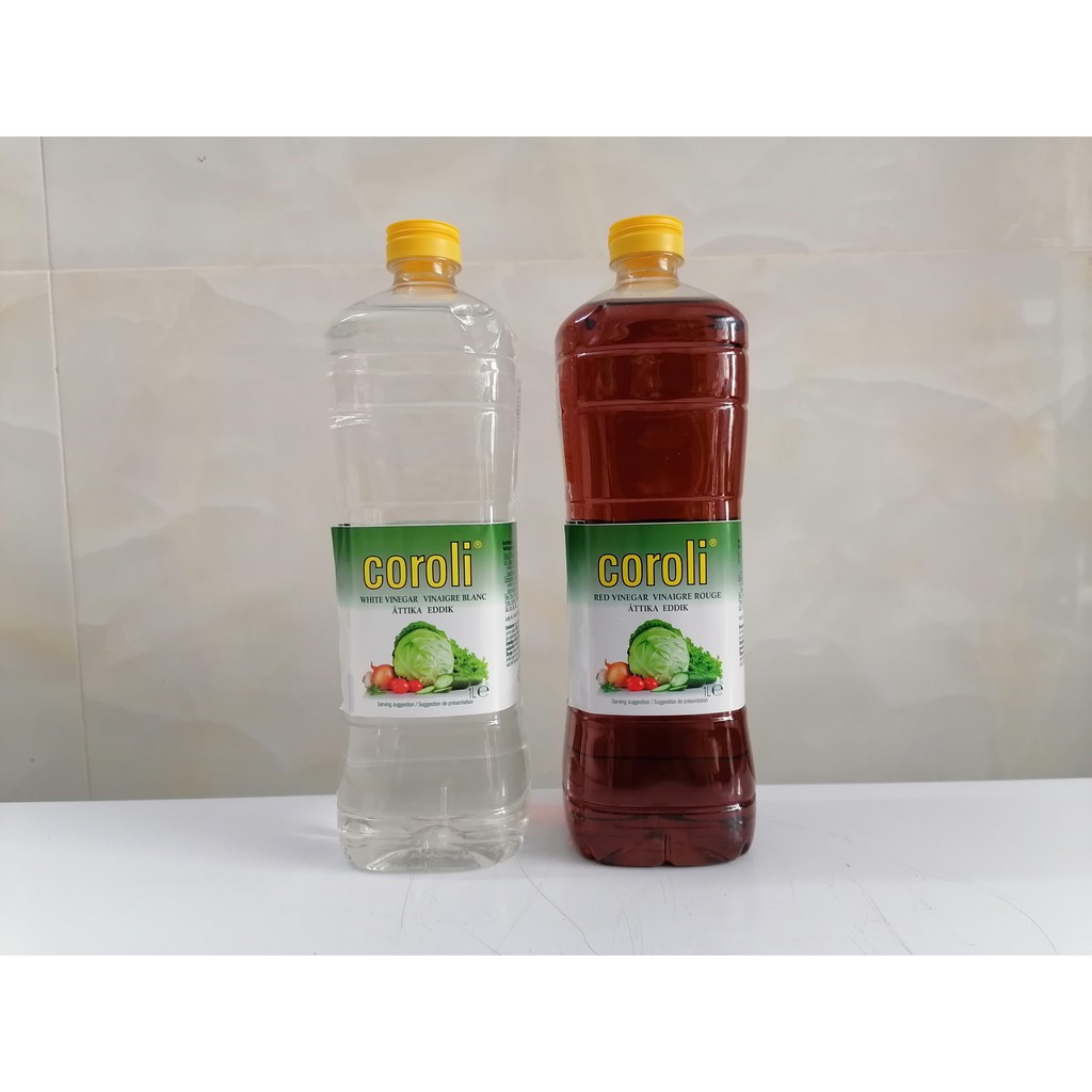 [1 Lít] Giấm ĐỎ [Netherlands] COROLI Red Vinegar (tgc-hk)