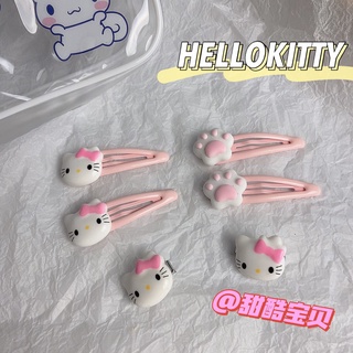 Kẹp tóc hình hello kitty dễ thương cho bé gái