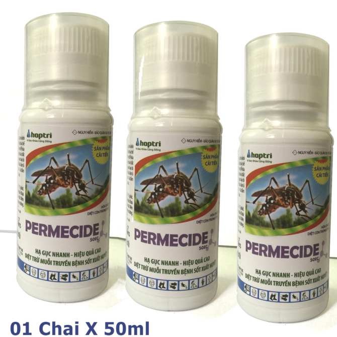Thuốc diệt côn trùng ruồi muỗi Permecide 50EC 50ml