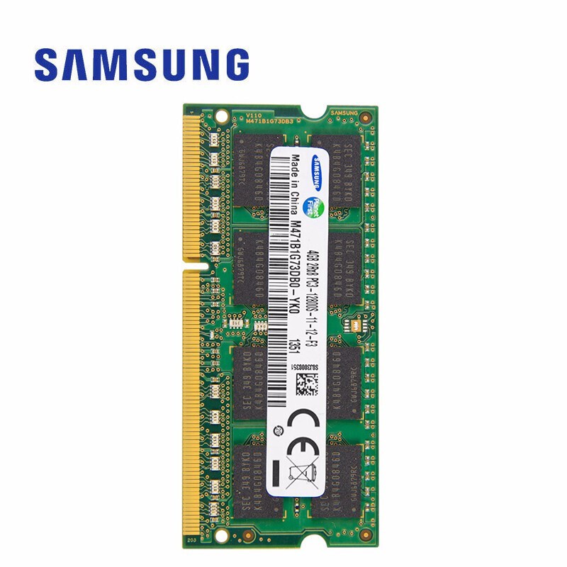 Samsung 4GB DDR3 1066/1333/1600Mhz SODIMM RAM DDR3L Laptop Memory