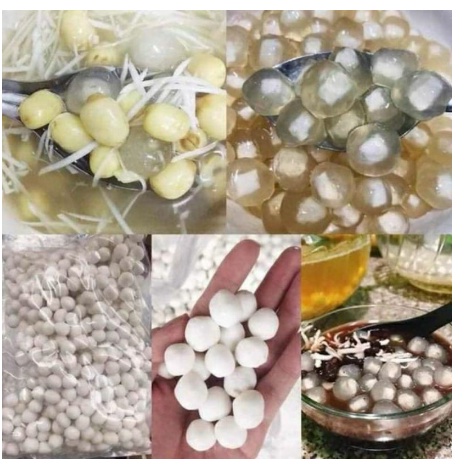 Trân châu nhân dừa 500g