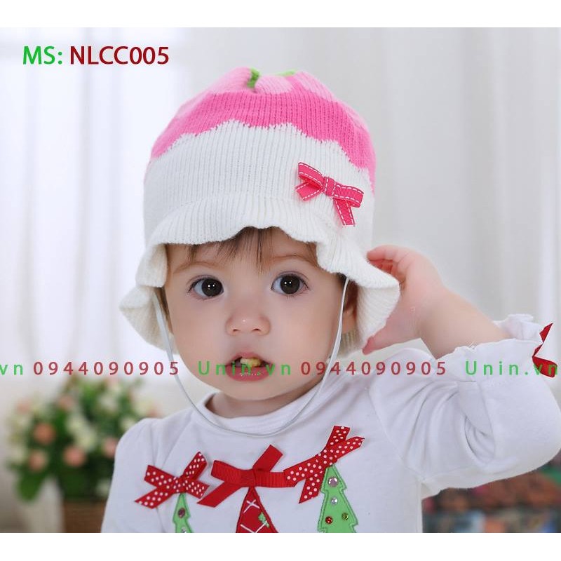 Nón len siêu đáng yêu cho bé - NLCC005